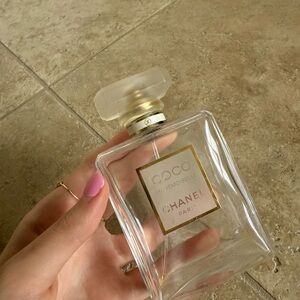 coco chanel perfume empty bottle